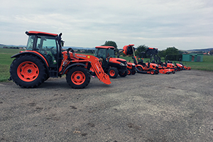 Fotografie Kubota Orange Days Bohatec s.r.o. Vážany